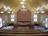 inside church